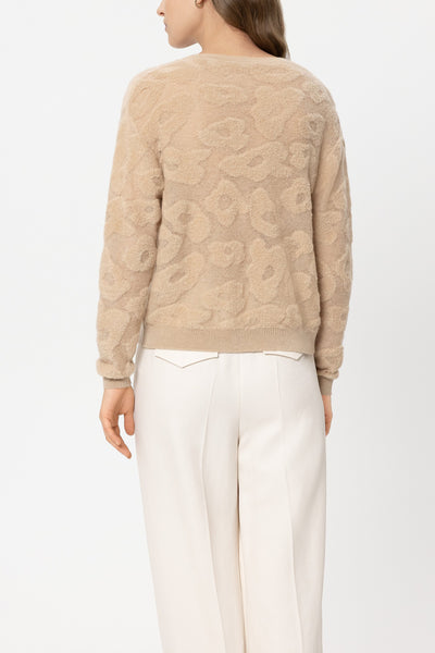 Pullover with Leopard Print