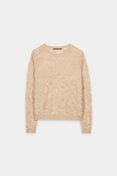Pullover with Leopard Print