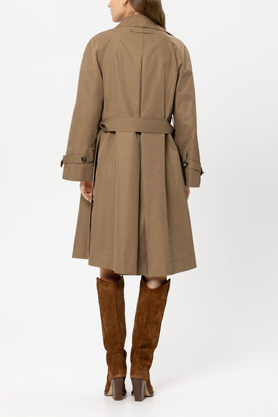 Gabardine Trench Coat