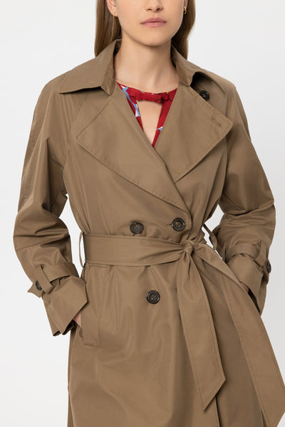 Gabardine Trench Coat