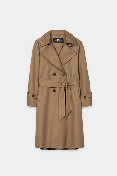 Gabardine Trench Coat