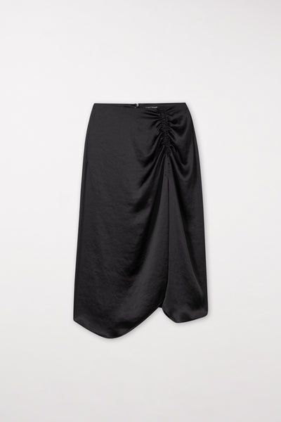 Midi Gathered Skirt