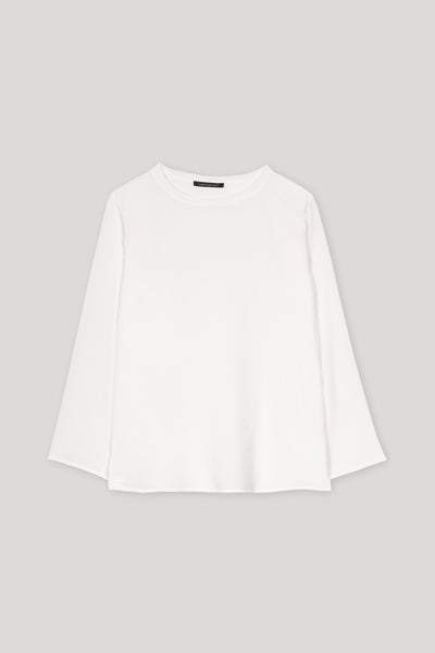 Polycrinkle Top with Jersey Back