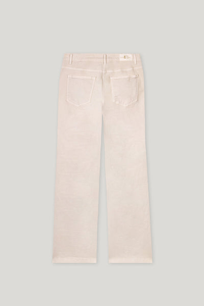 Flared Sailor Twill Denim