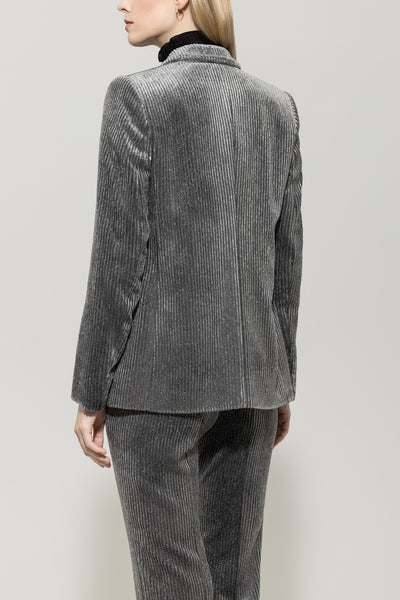 Cord Blazer with Glitter