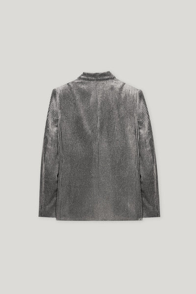 Cord Blazer with Glitter