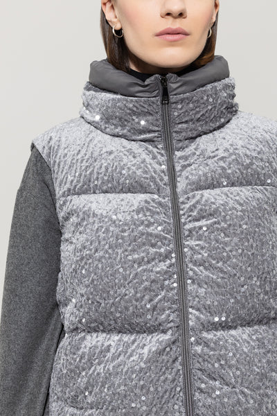 Velvet Down Gilet
