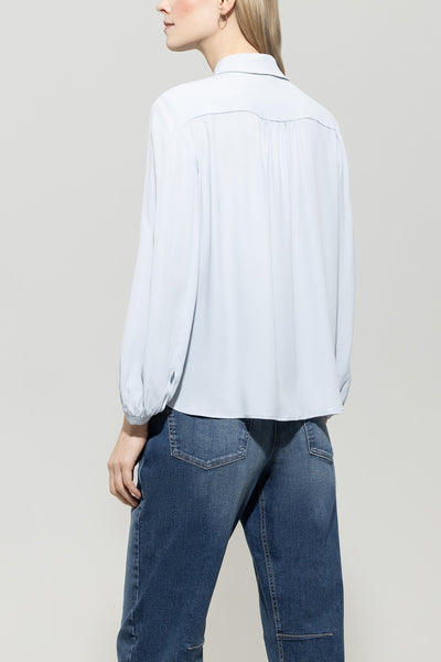 Silk-Blend Blouse