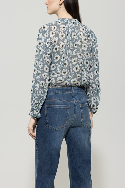 Daisy Print Blouse