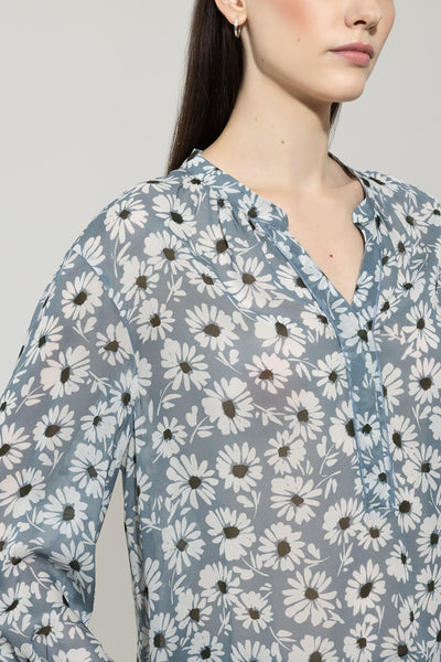 Daisy Print Blouse