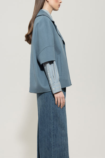 Double-Face Wool/Cashmere Blend Jacket