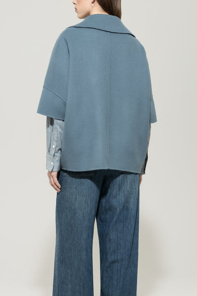 Double-Face Wool/Cashmere Blend Jacket