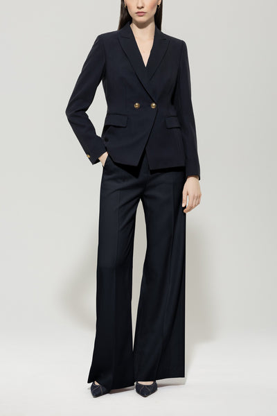Navy Gabardine Blazer