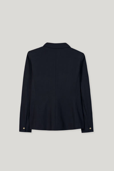 Navy Gabardine Blazer