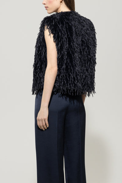 Feather Effect Gilet