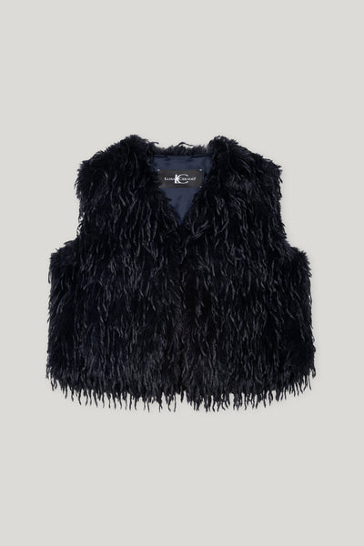 Feather Effect Gilet