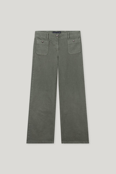 Authentic Wide-Leg Denim