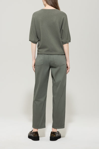High-Stretch Tapered Denims