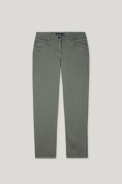 High-Stretch Tapered Denims