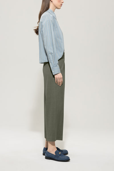 Tapered Pant with Panama Fabric