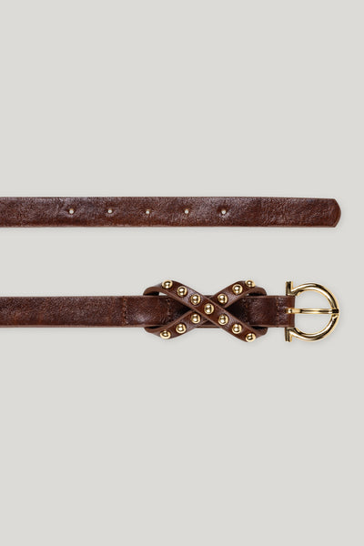 Belt with Rivet Details