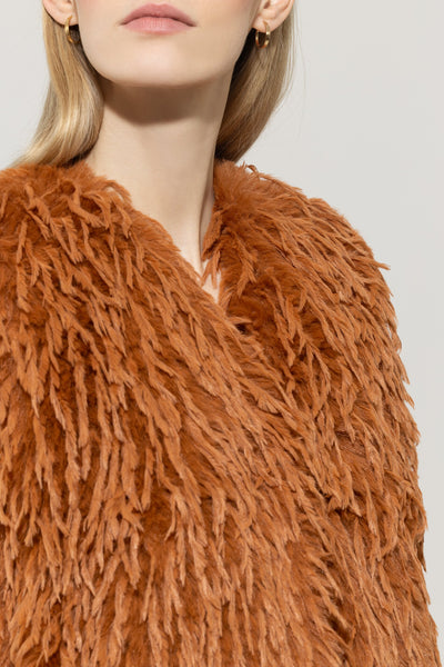 Feather Effect Gilet