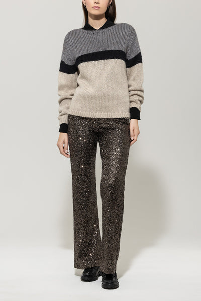 Wool/Alpaca-Blend Pullover