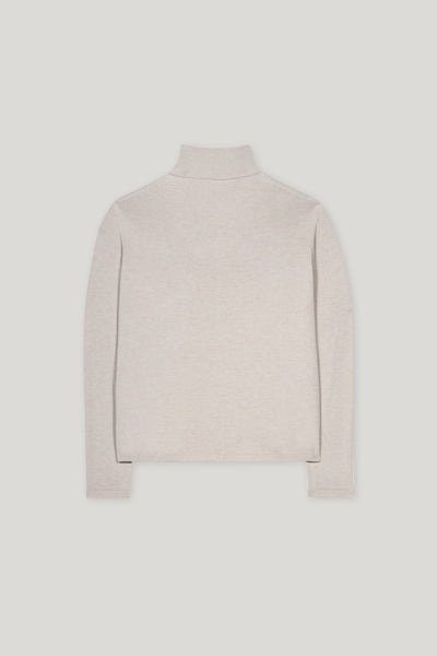 Wool Blend Turtleneck