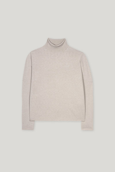 Wool Blend Turtleneck