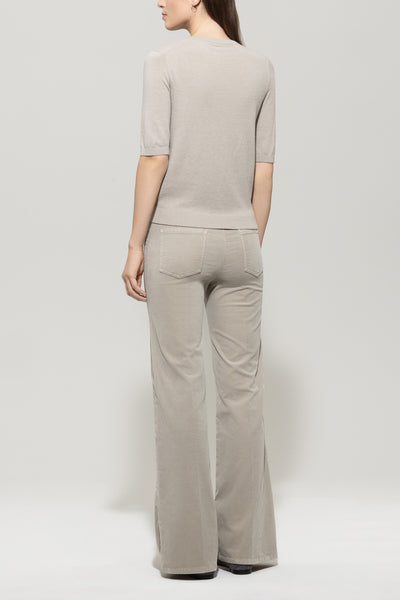 Bootcut Velvet Pants