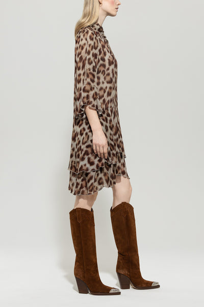 Dress with Animal Print