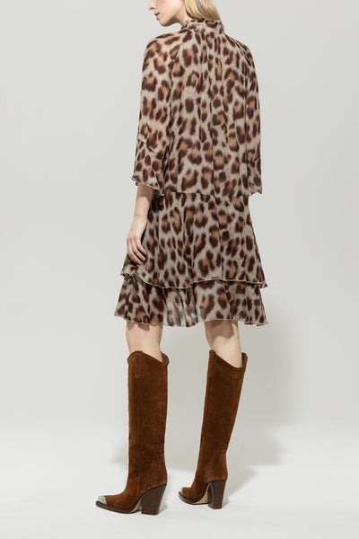 Dress with Animal Print