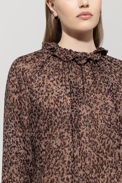 Blouse with Animal Print