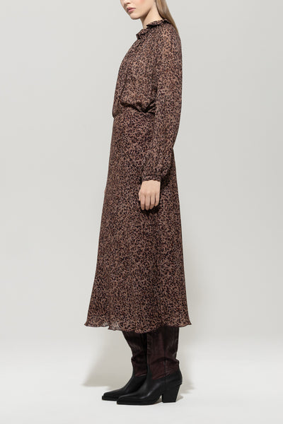 Blouse with Animal Print