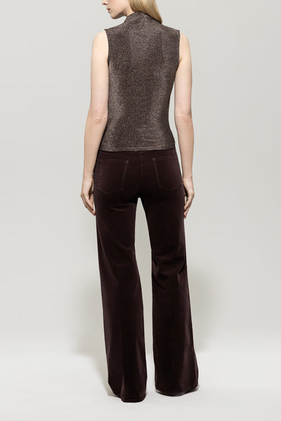 Bootcut Velvet Pants