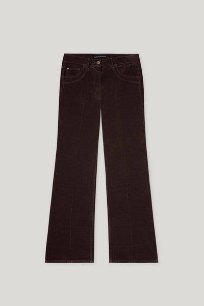 Bootcut Velvet Pants