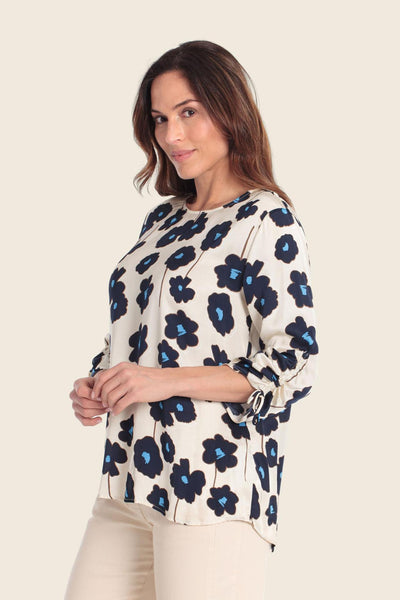 Round-Neck Blouse