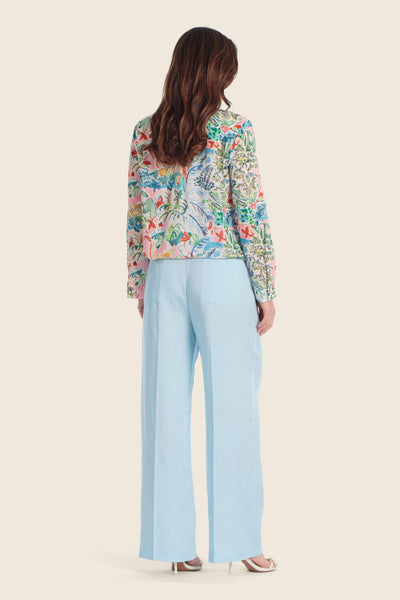 Printed Blouse in Fine Cotton