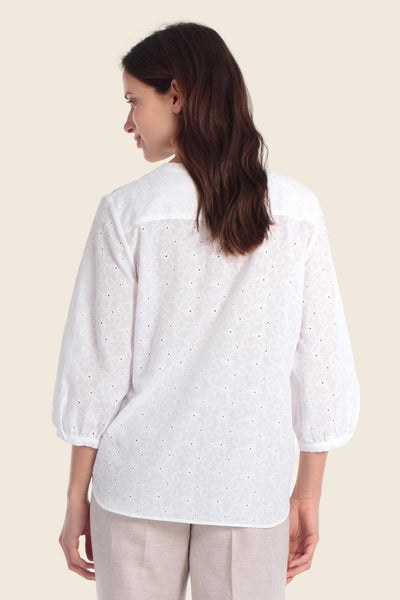Broderie Anglaise Blouse