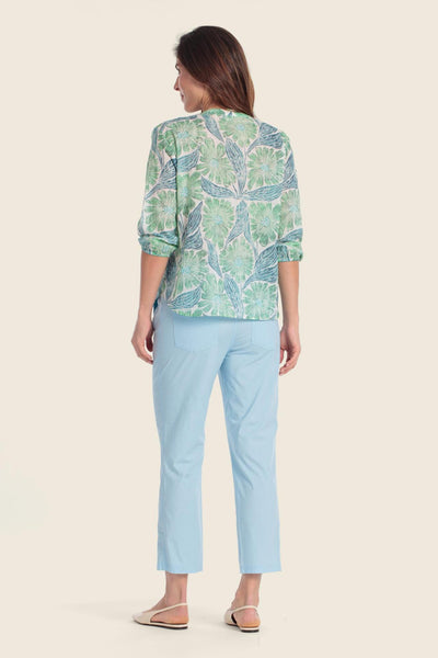 Fine Cotton Printed Blouse