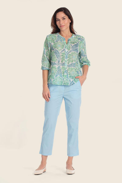 Fine Cotton Printed Blouse