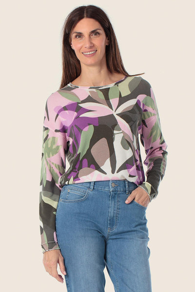 Printed Fine Knit