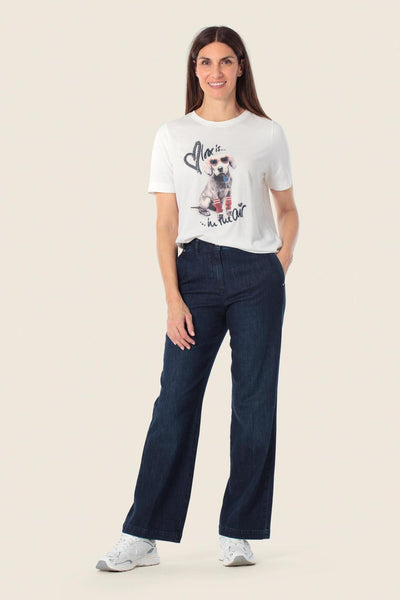 Wide-Leg Denims