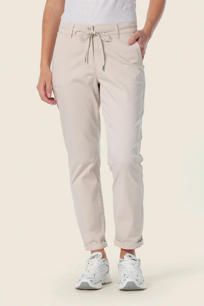 Cotton Pants with Stretch