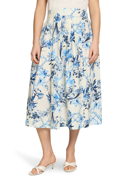 VERA MONT Floral Print Skirt