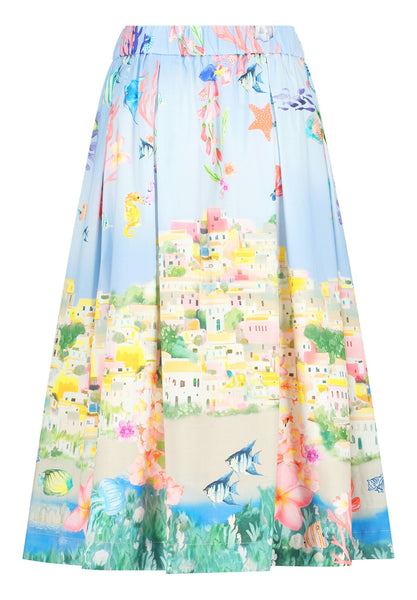 VERA MONT Full Skirt with Print