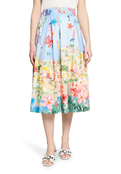 VERA MONT Full Skirt with Print