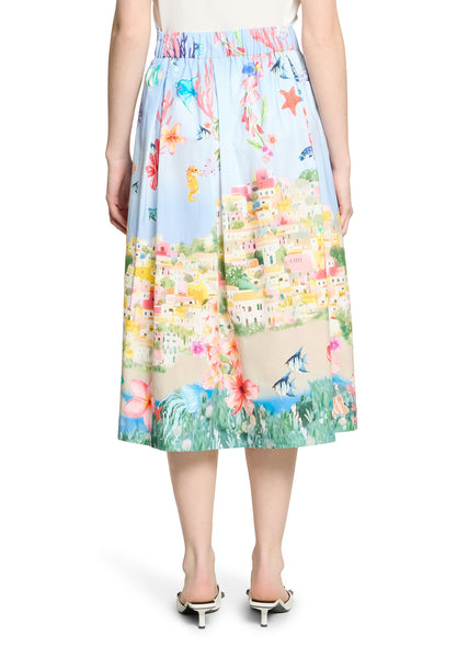 VERA MONT Full Skirt with Print