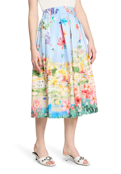 VERA MONT Full Skirt with Print