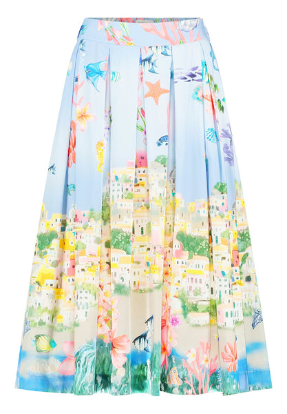 VERA MONT Full Skirt with Print